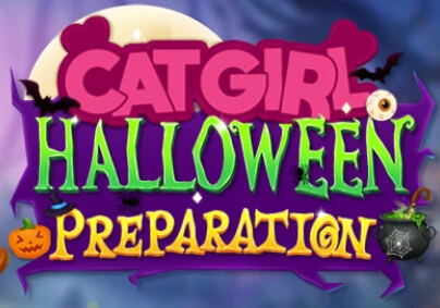Cat Girl Halloween Preparation